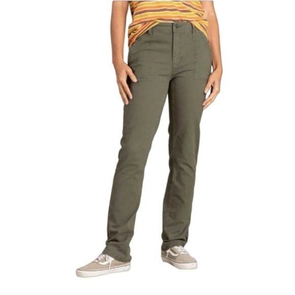 Toad&Co Pants - TOAD & CO  | NWT Khaki Army Green Utility Cargo Earthworks Pants (Size 10)